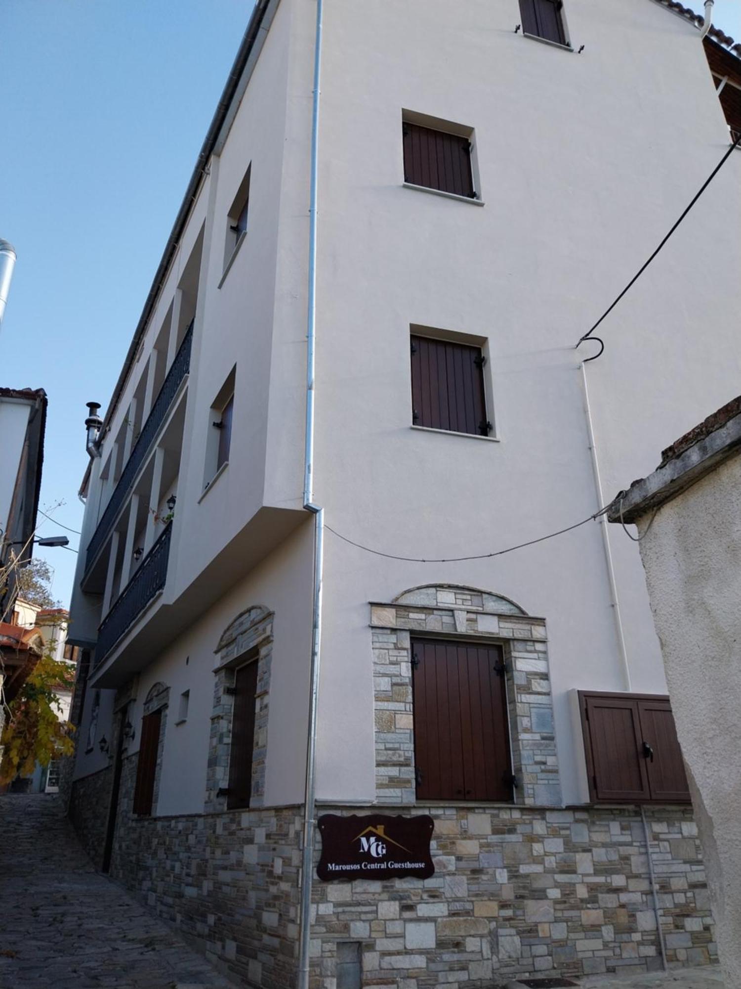 Marousos Central Guesthouse 포르테리아 외부 사진