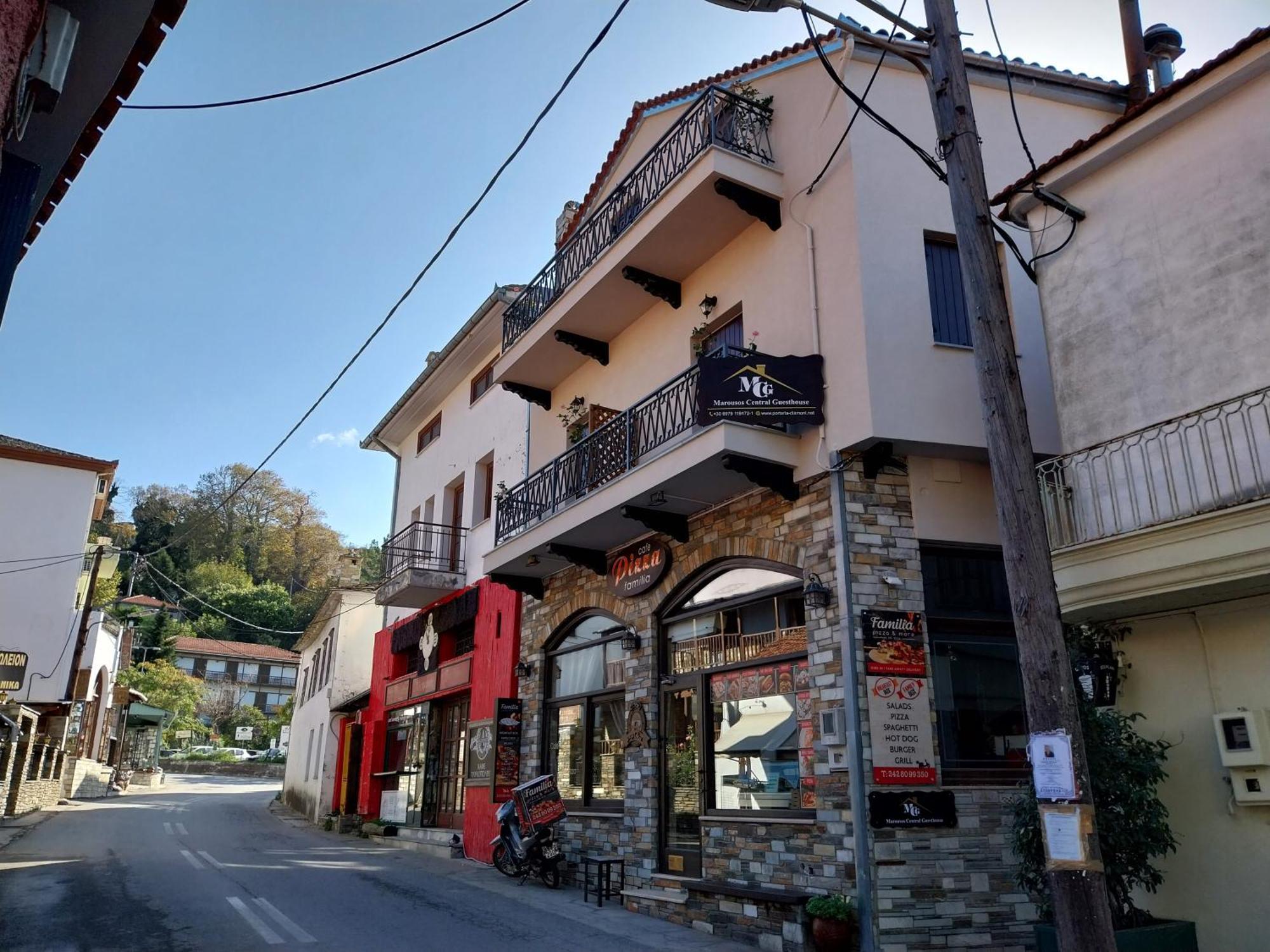 Marousos Central Guesthouse 포르테리아 외부 사진
