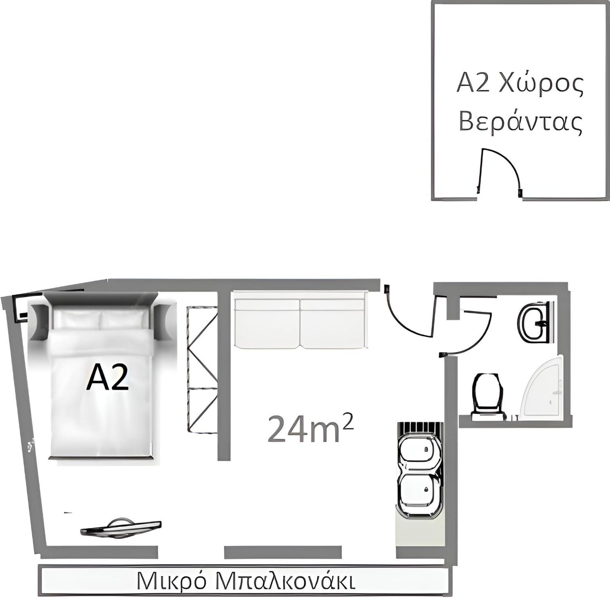 Marousos Central Guesthouse 포르테리아 외부 사진